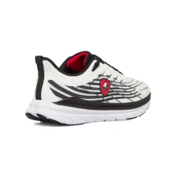 New Scarpe da running bianche da Uomo con dettagli neri e logo Uomo Scarpe Da Running|Scarpe Da Running Uomo