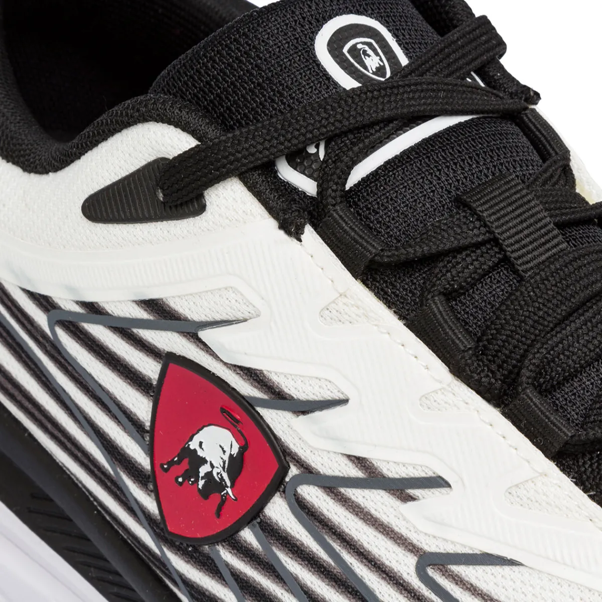 New Scarpe da running bianche da Uomo con dettagli neri e logo Uomo Scarpe Da Running|Scarpe Da Running Uomo