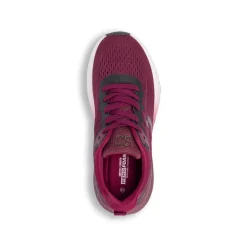 Scarpe da running da donna bordeaux in tessuto tecnico Donna Scarpe Da Running|Sneakers Sport