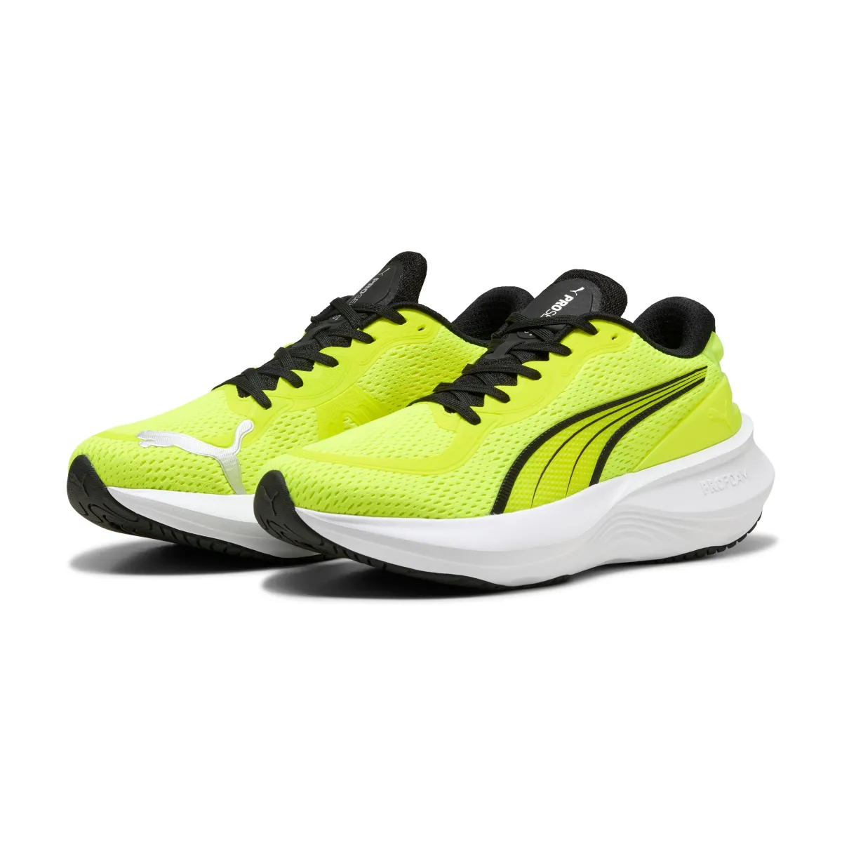 Sale Scarpe da running giallo fluo da Uomo con logo Uomo Scarpe Da Running|Scarpe Da Palestra
