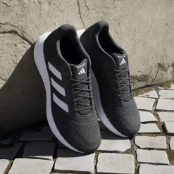 Sale Scarpe da running nere con dettaglio logo bianco laterale Uomo Sneakers|Scarpe Sportive