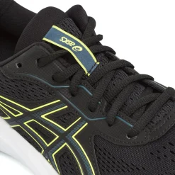 Online Scarpe da Running nere da Uomo con inserti giallo fluo Gel-Contend 9 Uomo Scarpe Per Camminare|Scarpe Da Running