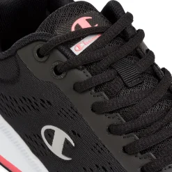 Best Scarpe da running nere da Donna con inserto rosa e logo Jaunt Low Donna Scarpe Da Running|Scarpe Da Palestra