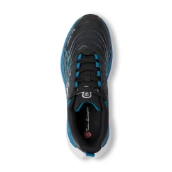 Online Scarpe da running nere da Uomo con sfumature azzurre Uomo Scarpe Da Running|Scarpe Da Running Uomo