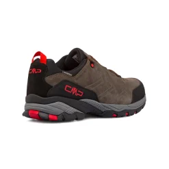 Scarpe da trekking da donna grigie con dettagli rossi Melnick Low Uomo Scarpe Da Montagna|Scarpe Da Trekking Uomo