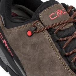 Scarpe da trekking da donna grigie con dettagli rossi Melnick Low Uomo Scarpe Da Montagna|Scarpe Da Trekking Uomo