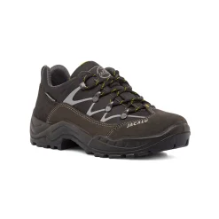 Clearance Scarpe da Trekking uomo grigie con lacci gialli Uomo Scarpe Da Montagna|Scarpe Da Trekking Uomo