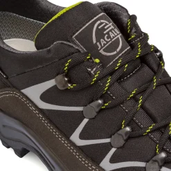 Clearance Scarpe da Trekking uomo grigie con lacci gialli Uomo Scarpe Da Montagna|Scarpe Da Trekking Uomo