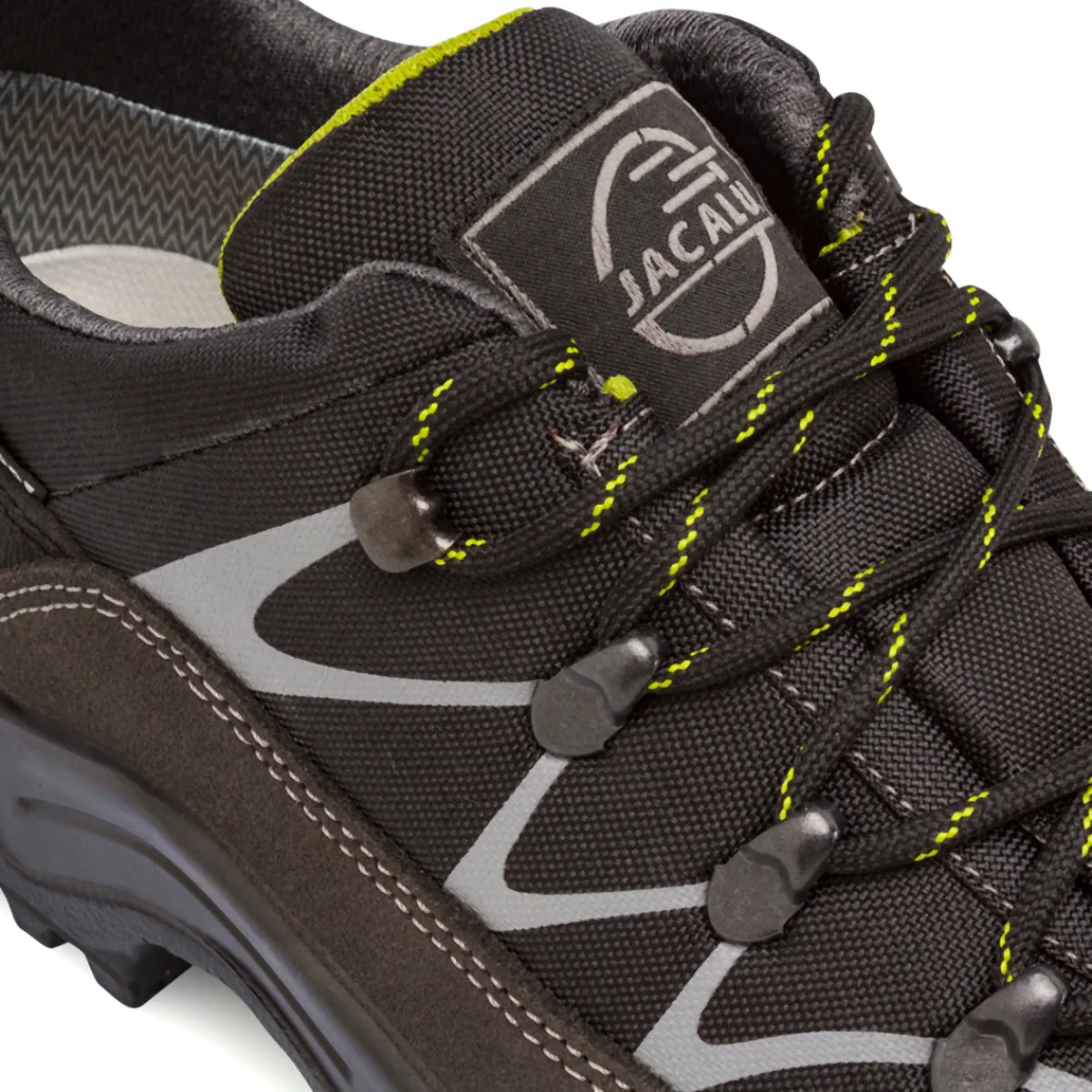 Clearance Scarpe da Trekking uomo grigie con lacci gialli Uomo Scarpe Da Montagna|Scarpe Da Trekking Uomo