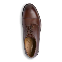 Sale Scarpe da Uomo Derby in Pelle Marrone Uomo Look Marrone Uomo 👞|Mocassini Uomo