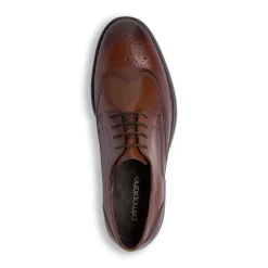 Best Scarpe Derby Marroni da Uomo con lavorazione Brogue Uomo Look Marrone Uomo 👞|Stringate Uomo