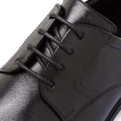 Clearance Scarpe Eleganti da Uomo Nere in Pelle con Allacciatura Derby Uomo Scarpe Eleganti Uomo|Scarpe Cerimonia Uomo