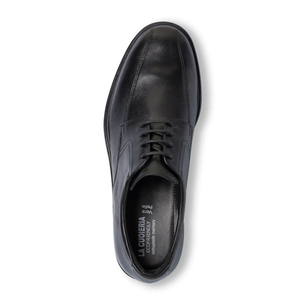 Clearance Scarpe Eleganti da Uomo Nere in Pelle con Allacciatura Derby Uomo Scarpe Eleganti Uomo|Scarpe Cerimonia Uomo