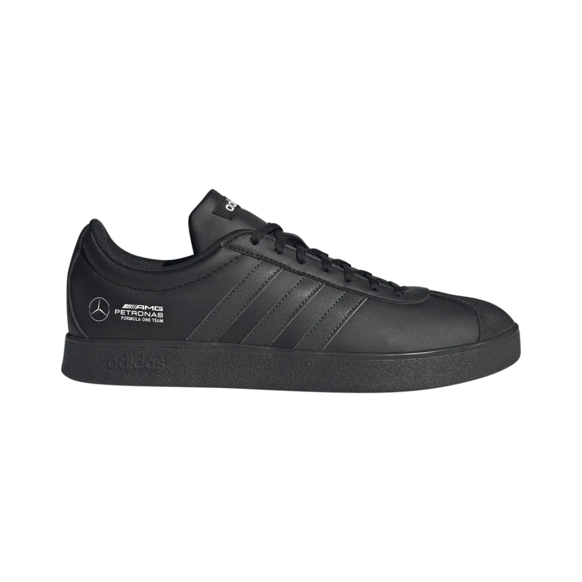 New Scarpe Nere con strisce tono su tono x Mercedes-AMG Petronas F1 Team VL Court Uomo Sneakers|Scarpe Sportive