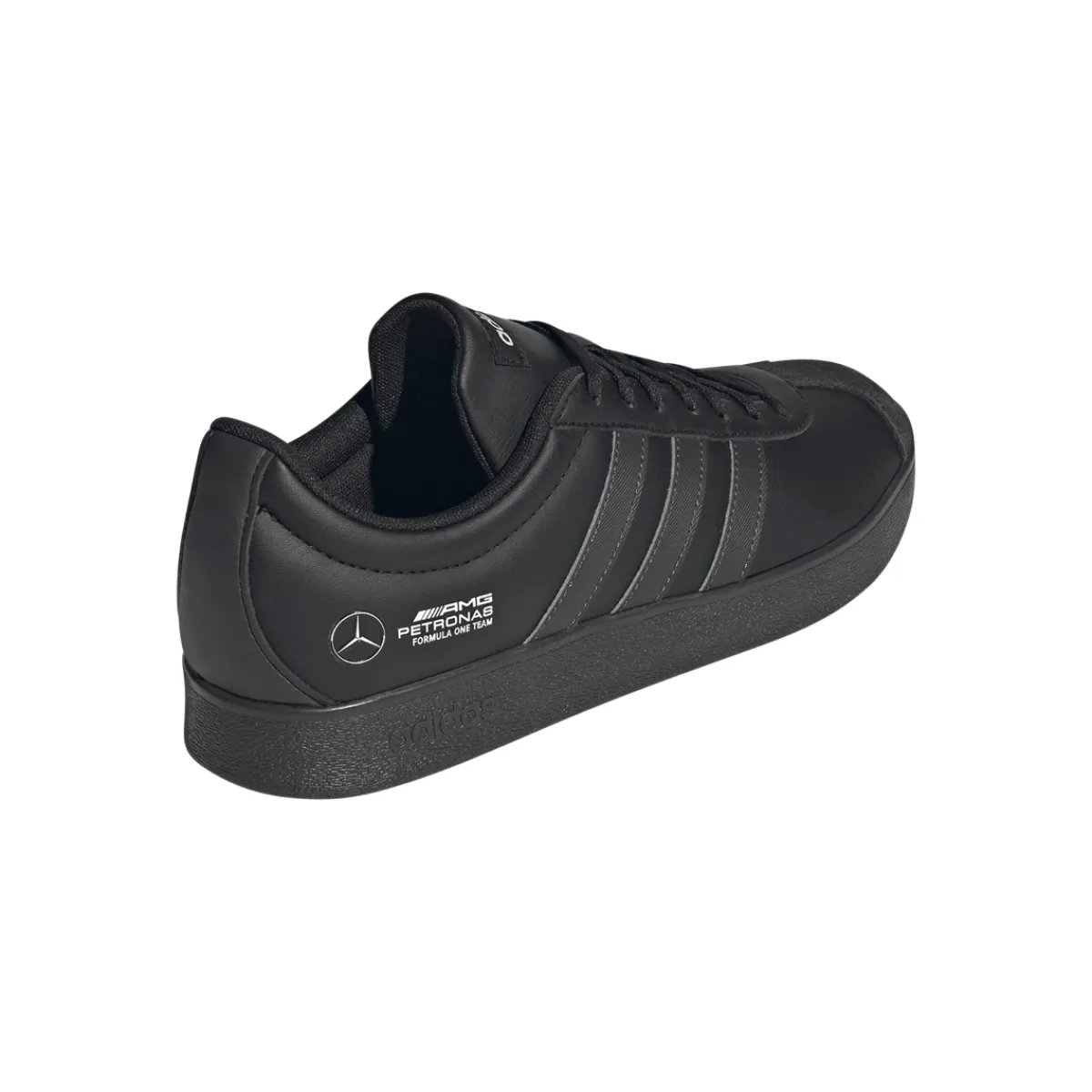 New Scarpe Nere con strisce tono su tono x Mercedes-AMG Petronas F1 Team VL Court Uomo Sneakers|Scarpe Sportive
