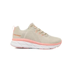 Best Scarpe sportive Beige da Donna con inserti rosa Donna Scarpe Sportive|Scarpe Da Running