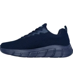 Scarpe sportive blu da uomo in tessuto mesh Bobs Sport B Flex - Chill Edge Uomo Scarpe Per Camminare|Scarpe Da Palestra