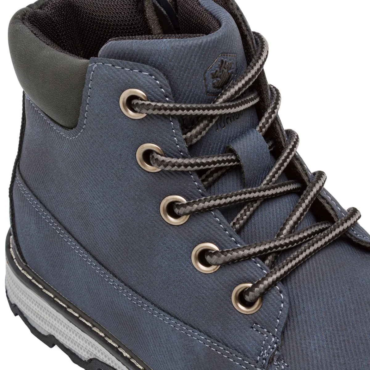 Scarponcini blu da Bambino con lacci Bambino Stivaletti Bambino