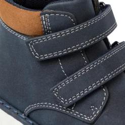 Best Scarponcini blu da bambino con doppio velcro Fabel Bambino Scarponcini Bambino|Scarpe Con Strappo Bambino