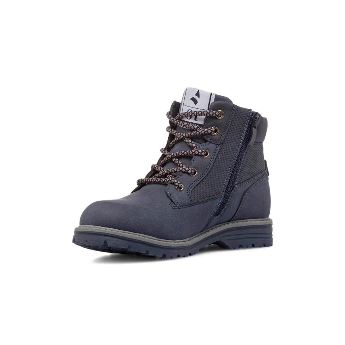 New Scarponcini blu da Ragazzo con logo Bambino Stivaletti Bambino|Scarponcini Bambino