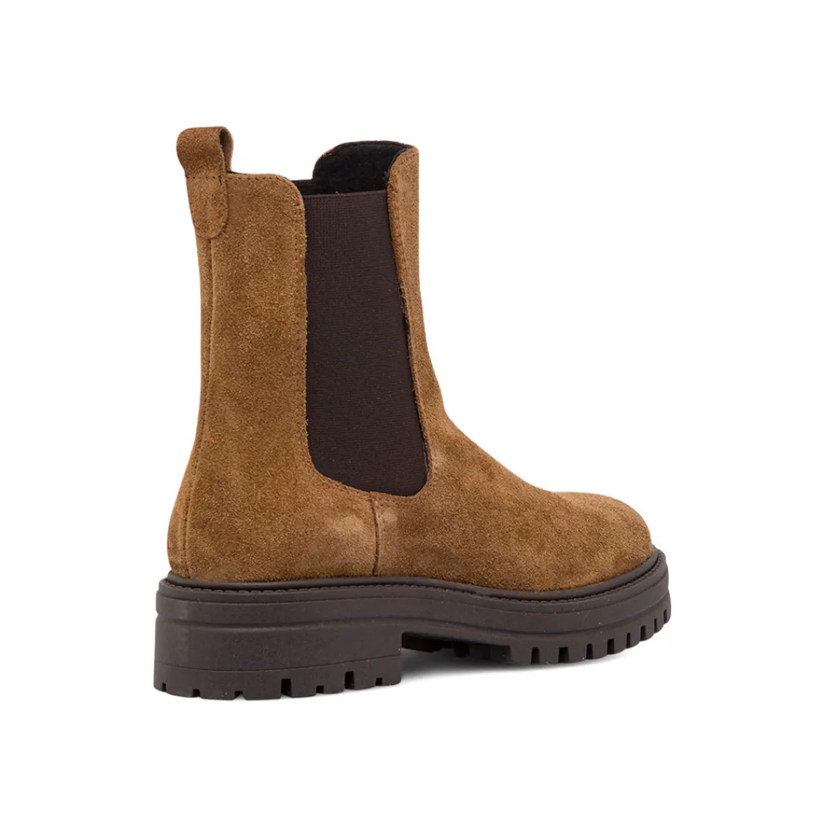 Online Scarponcini da donna in pelle scamosciata marroni Donna Stivaletti Donna