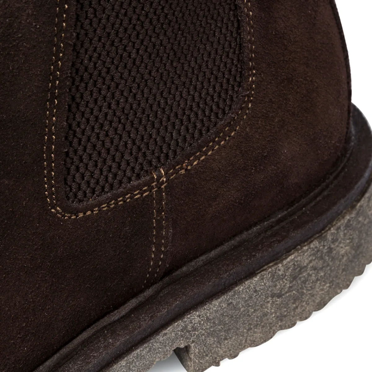 Clearance Scarponcini da uomo in pelle scamosciata marrone Uomo Look Marrone Uomo 👞|Polacchine Uomo