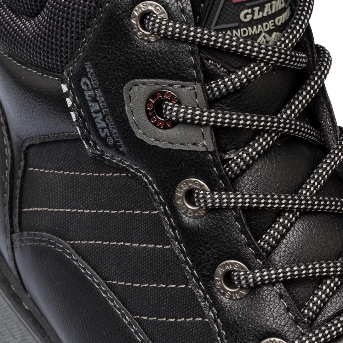 Online Scarponcini neri da uomo con logo Uomo Scarponcini E Anfibi Uomo