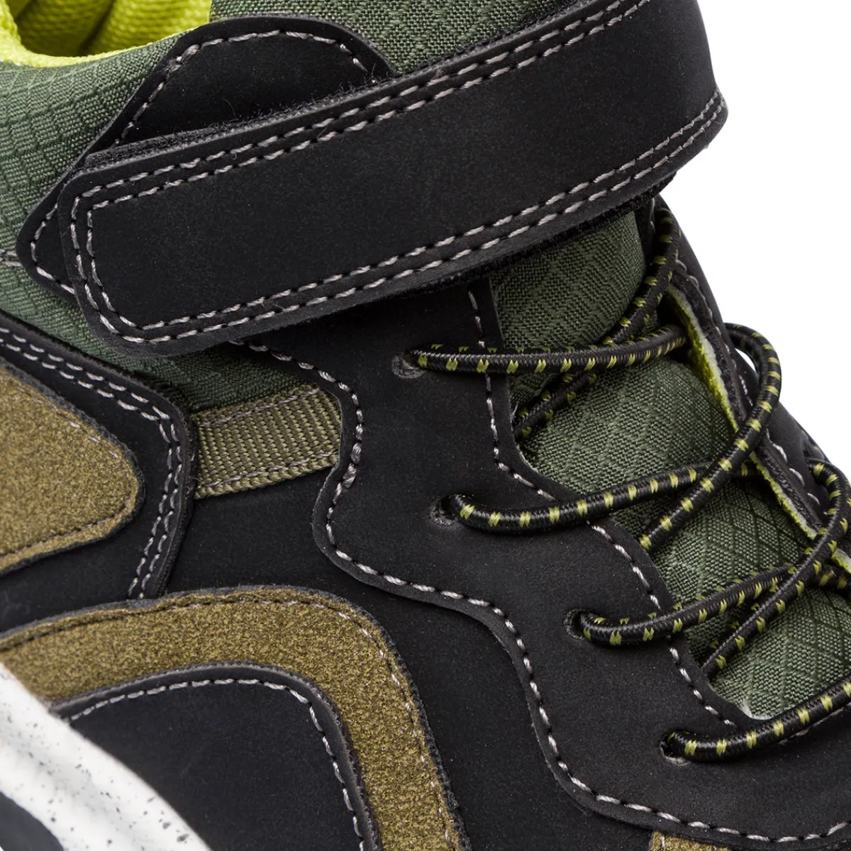 Sale Scarponcini neri e khaki da ragazzo Birilli & Monelli Bambino Sneakers Bambino|Scarponcini Bambino