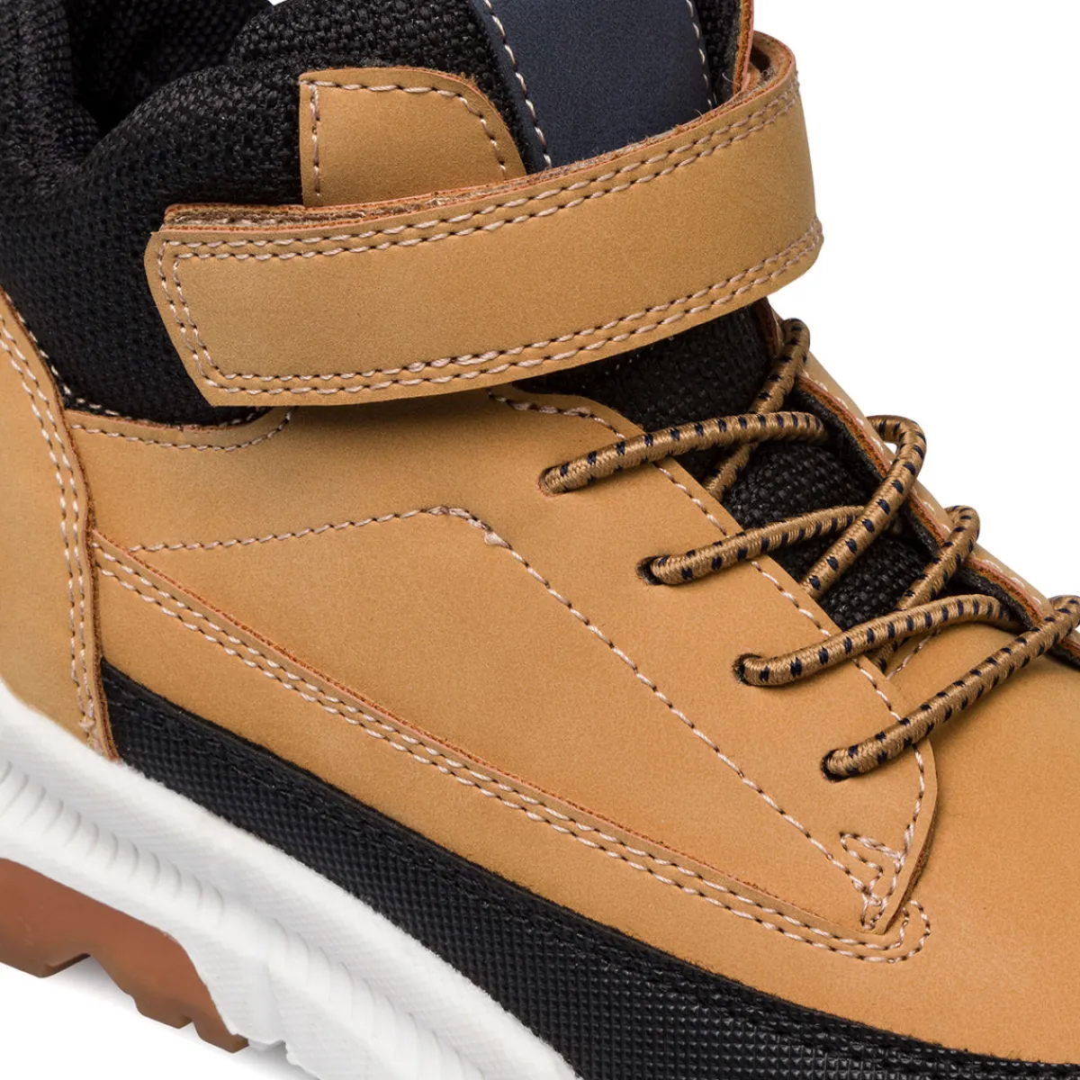 Scarponcini ocra da ragazzo Birilli & Monelli Bambino Sneakers Bambino|Scarponcini Bambino