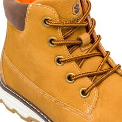 Sale Scarponcini ocra da Ragazzo con lacci Bambino Stivaletti Bambino