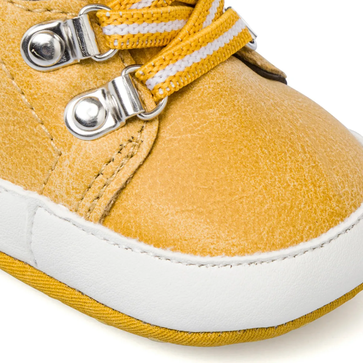 Sale Scarponcini primi passi gialli da bambino Ostik Bambino Primi Passi Bambino