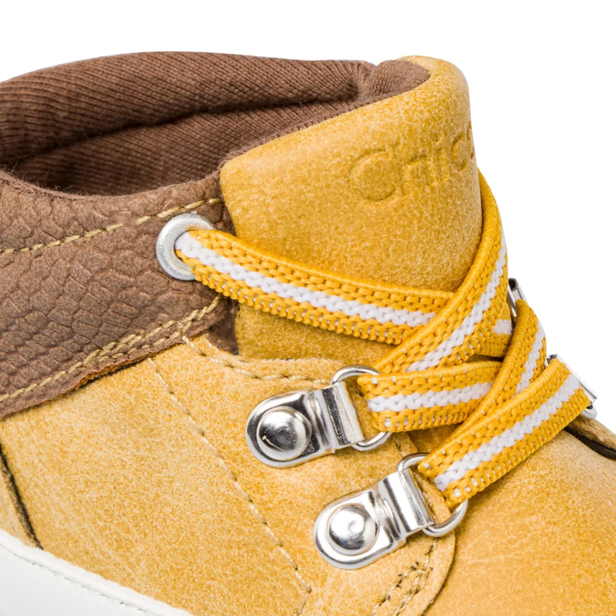 Sale Scarponcini primi passi gialli da bambino Ostik Bambino Primi Passi Bambino