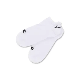 Clearance Set 3 paia di Calzini bianchi in cotone con logo Donna Calzini Sportivi|Calzini Donna