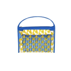 Best Set beauty case trasparente con stampa anatroccoli blu da Donna Donna Beauty Case E Trousse