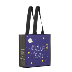 Hot Shopper piccola blu in TNT Disegni Cinici Donna Shoppers