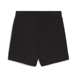 Clearance Shorts neri da Donna con banda leopardata ESS GRAPHIC ANIMAL Donna Abbigliamento Puma|Gonne E Pantaloni