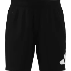 Shorts neri da Uomo con logo laterale TR-ES LOGO Uomo Abbigliamento Adidas|Jeans E Pantaloni Uomo