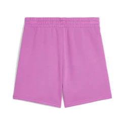 Outlet Shorts sportivi da Donna Lilla con tasche a filetto e logo ESS Small No. 1 Donna Abbigliamento Puma|Gonne E Pantaloni