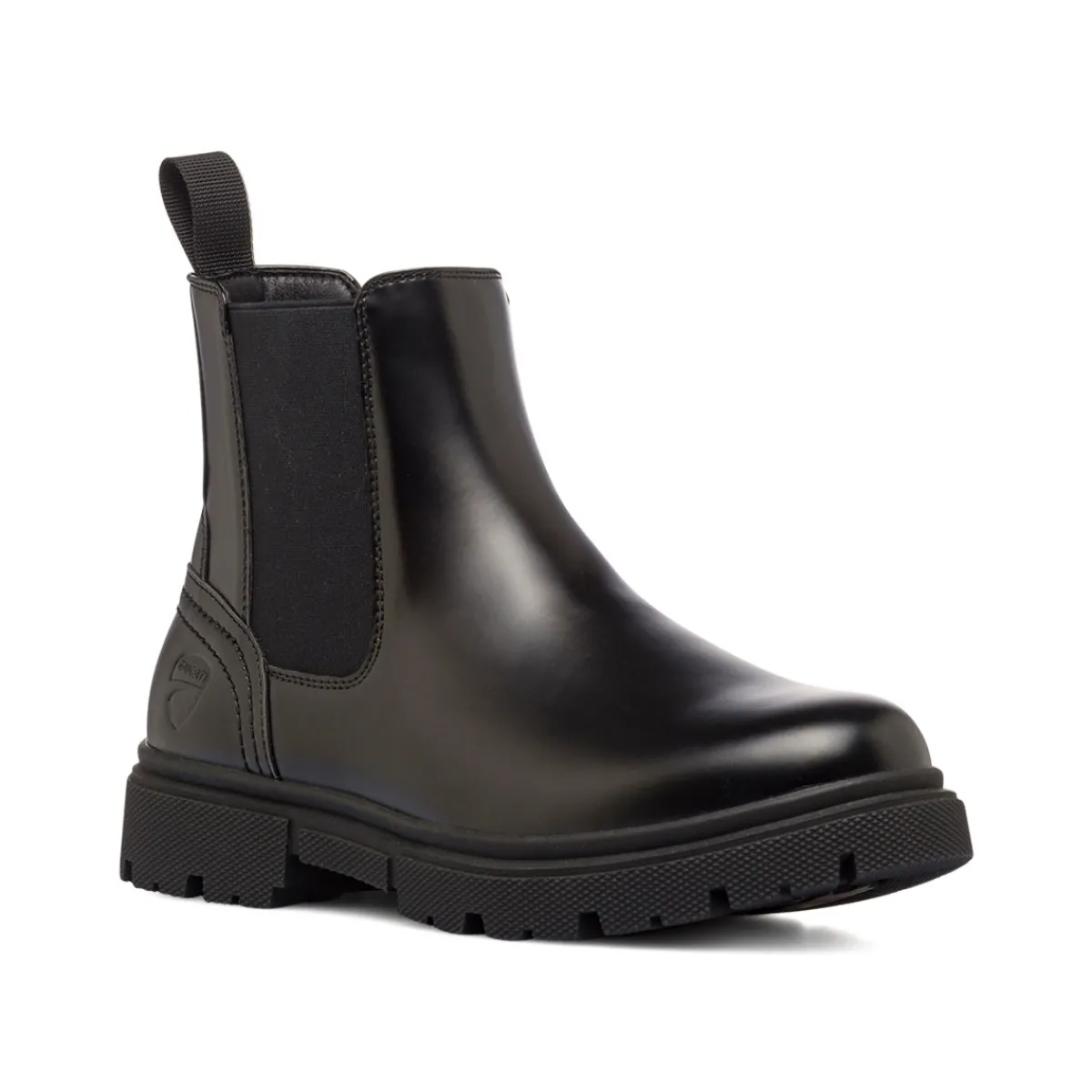 New Sivaletti Chelsea da uomo neri con suola chunky Uomo Polacchine Uomo|Stivaletti Uomo