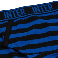 Slip nerazzurri da bambino con logo Bambino Intimo Bambino