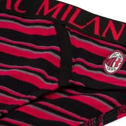 Discount Slip rossoneri da bambino con logo Bambino Intimo Bambino