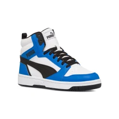 Sale Sneakers alte bianche, blu e nere da ragazzo Rebound V6 Mid Jr Donna/Bambino Sneakers Sportive Bambino|Scarpe Ragazzo