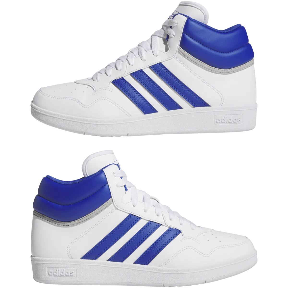 New Sneakers alte bianche con inserti blu da Uomo Hoops 4.0 Uomo Sneakers Sport Uomo|Scarpe Sportive