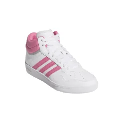 Hot Sneakers alte bianche e rosa da Ragazza HOOPS 4.0 MID Donna/Bambino Sneakers Sportive Bambina|Scarpe Ragazza