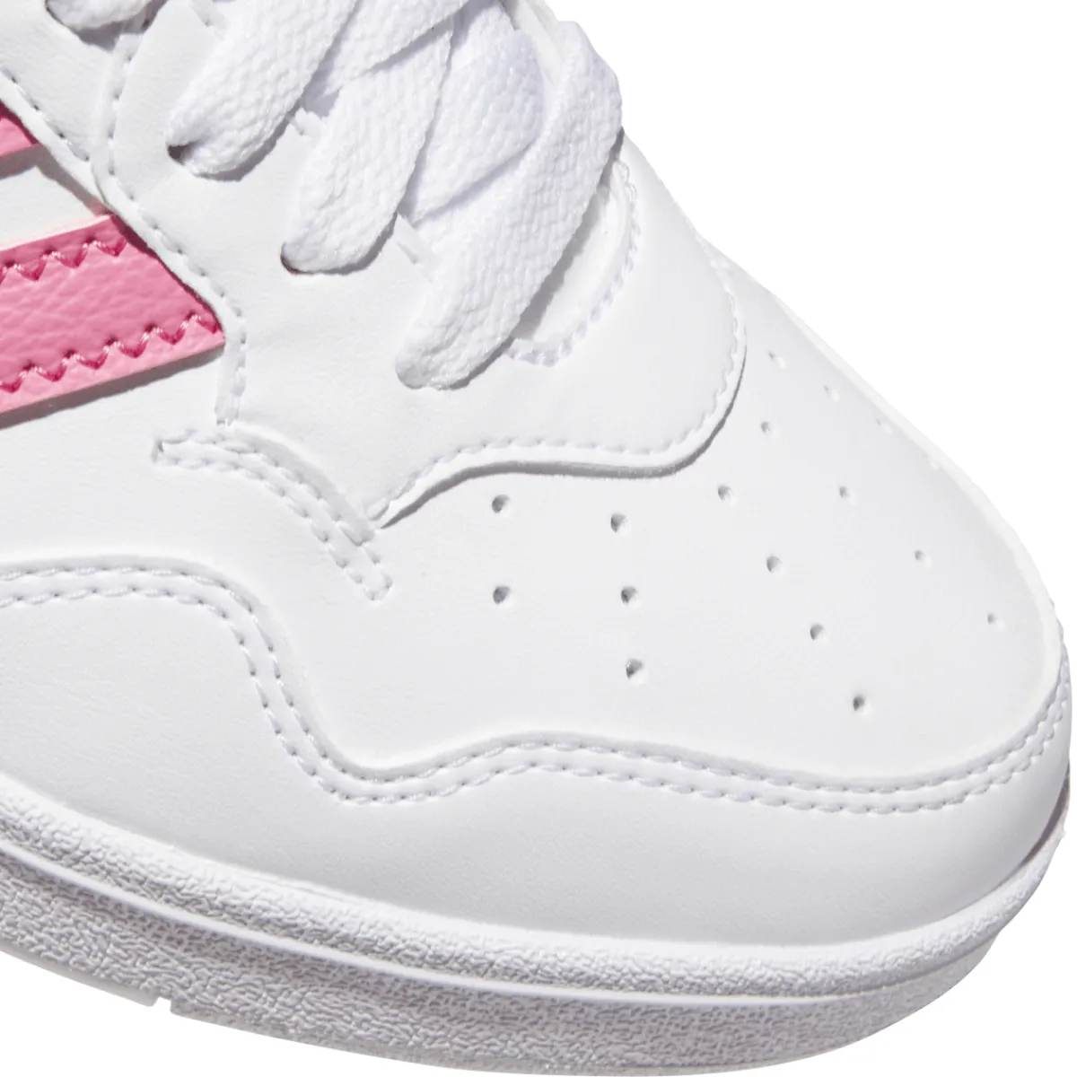 Hot Sneakers alte bianche e rosa da Ragazza HOOPS 4.0 MID Donna/Bambino Sneakers Sportive Bambina|Scarpe Ragazza
