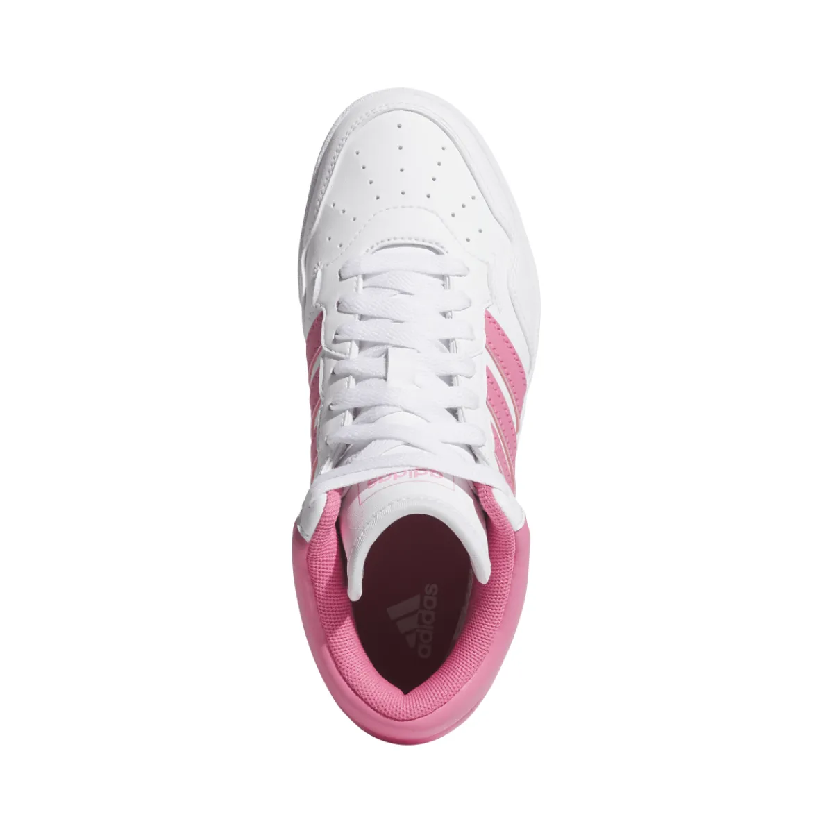 Hot Sneakers alte bianche e rosa da Ragazza HOOPS 4.0 MID Donna/Bambino Sneakers Sportive Bambina|Scarpe Ragazza