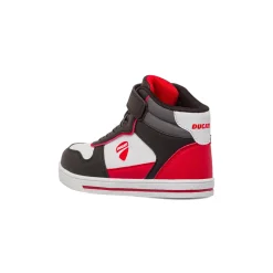 Sneakers alte bicolore nere da Bambino con strappo Bambino Sneakers Bambino|Scarpe Con Strappo Bambino