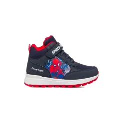Online Sneakers alte blu da bambino con stampa Bambino Sneakers Bambino|Scarpe Con Strappo Bambino