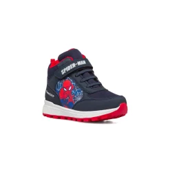 Online Sneakers alte blu da bambino con stampa Bambino Sneakers Bambino|Scarpe Con Strappo Bambino