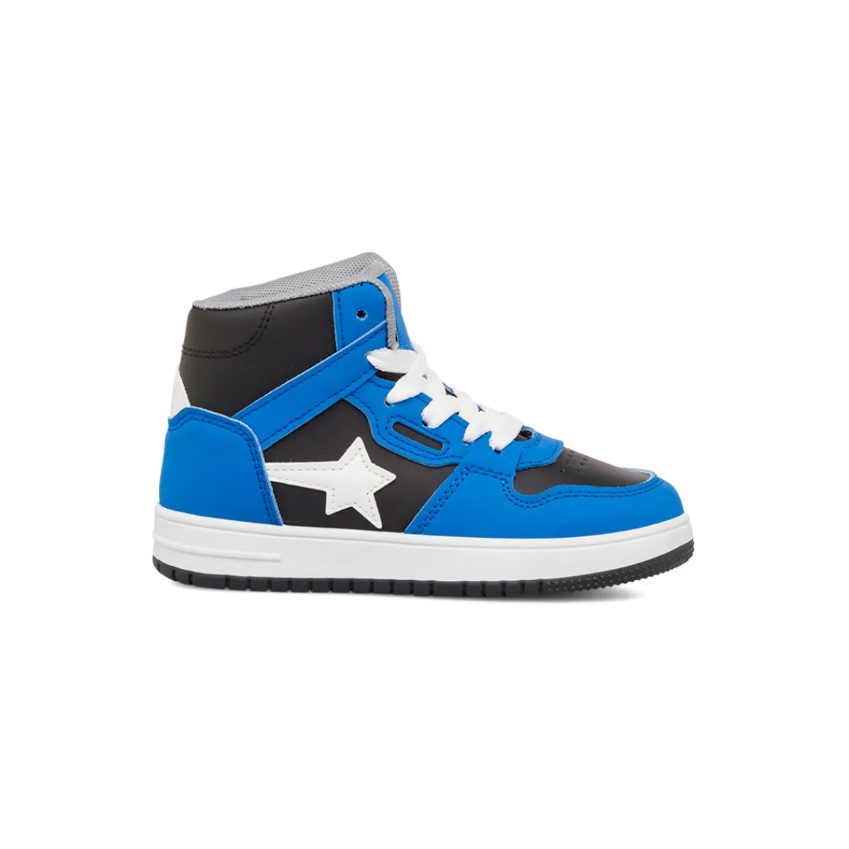 New Sneakers alte blu da ragazzo con dettagli neri Bambino Sneakers Bambino|Scarpe Ragazzo